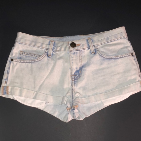 Current/Elliott Girlfriend Shorts in Neptune - Picture 3 of 8